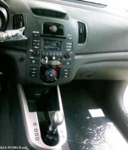 Kia Forte, foto del interior