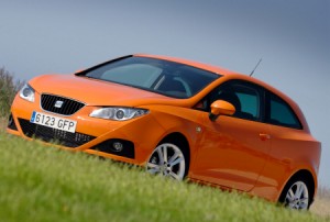 EL SEAT Ibiza SC cuenta con el color naranja de Lamborghini