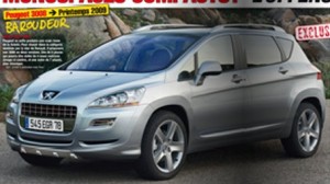 Nueva recreación del Peugeot 3008