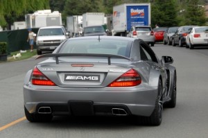 Mercedes SL 65 AMG Black Series, fotos en vivo