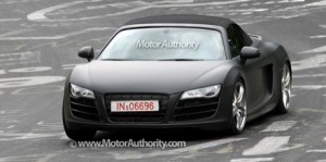 Primeras fotografías del Audi R8 Spider sin camuflaje desde el ‘Ring