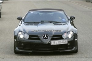 Mercedes SLR McLaren 722 Roadster, primeras fotos espía