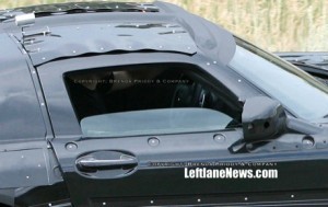 Desde dentro: Mercedes SLC Gullwing, primeras fotografías del interior