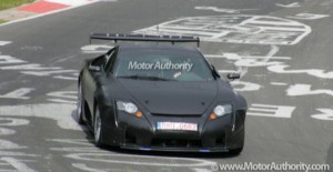 Nuevas fotos espía del Lexus LF-A, aún en pruebas