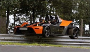 KTM X-Bow accidentado en el ‘Ring alemán