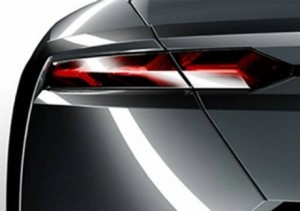 Así es la óptica trasera del nuevo Lamboghini de cuatro puertas