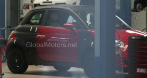 Fiat 500 Cabrio, fotos espía