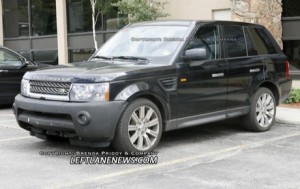 Nuevo Range Rover Sport, cazado