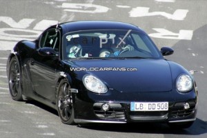 Nueva generación del Porsche Cayman, cazada