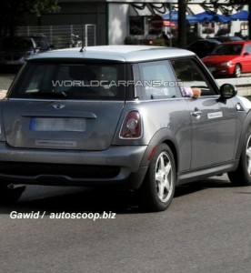 Fotos espía del Mini Cooper eléctrico