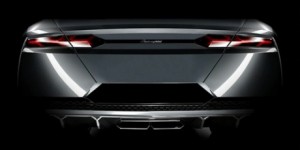 Lamborghini Estoque, aquí tienes la trasera al descubierto