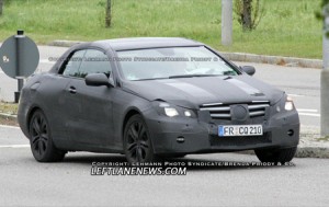 Mercedes CLK Cabriolet 2010, fotos espía