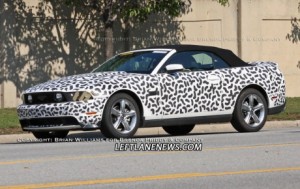 Más al montón: nuevo Ford Mustang GT, foto espía