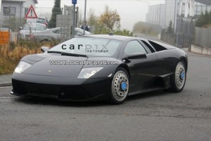 Primera mula de pruebas del nuevo Lamborghini Murcielago, cazada