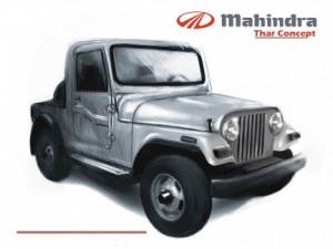 Mahindra Thar Concept, los viejos rockeros nunca mueren