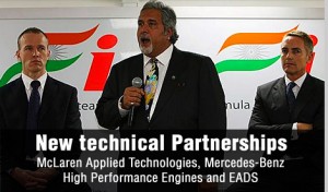Force India hace público su acuerdo con McLaren-Mercedes y EADS