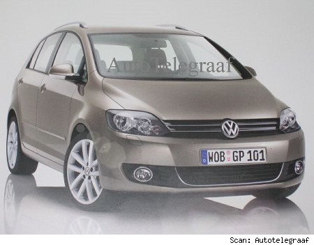 Nuevo Volkswagen Golf Plus, imagen filtrada