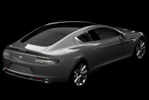 Así es la trasera del Aston Martin Rapide