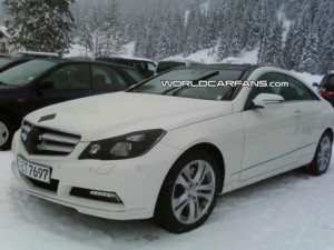 Primeras fotos espía del Clase E Coupé AMG
