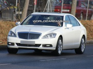 En blanco polar: nuevo Mercedes Clase S