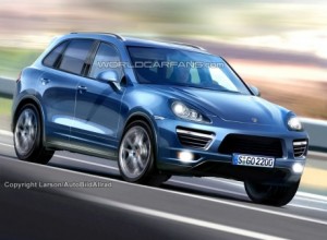Próxima generación del Porsche Cayenne, recreación