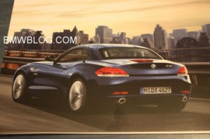 Nueva foto del nuevo BMW Z4, esta vez desde detrás