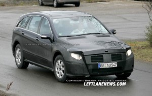 Nuevas fotos espía del Mercedes Clase R