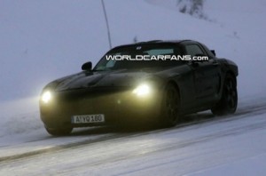 Mercedes SLC Gullwing, en pruebas de invierno