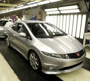Honda parará la planta de Swindon hasta Junio