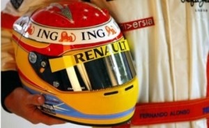 Así es el nuevo casco de Fernando Alonso
