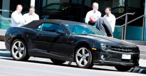 Chevrolet Camaro Convertible, ¡cazado!