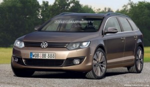Recreación del nuevo Volkswagen Passat
