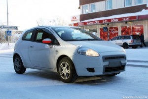 Fotos espía del renovado Fiat Grande Punto