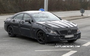 De nuevo, cazado: Mercedes CLS 2011