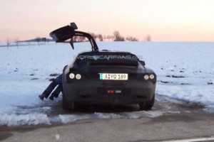 Mercedes SLC Gullwing con problemas eléctricos