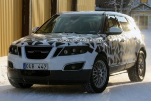 Saab 9-4X, fotos espía con menos camuflaje