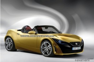 Nueva recreación del posible Seat Roadster