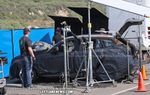 BMW X1, cazado durante sesión de fotos
