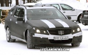 Mercedes E63 AMG Estate, nuevas fotos espía
