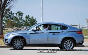 BMW X6 ActiveHybrid, cazado