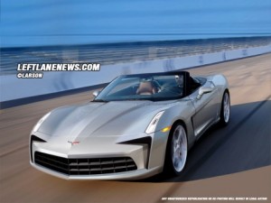 Otra ilustración más del Corvette C7