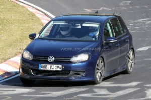 Volkswagen Golf R20, primeras fotos espía
