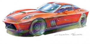 n2a Motors Stinger Corvette, bocetos oficiales