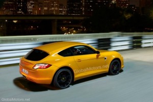 Ilustración del hipotético Porsche Hatchback