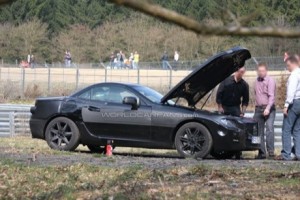 Nuevo prototipo del Mercedes SLK, más de cerca