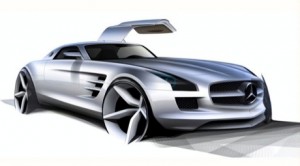 Ya es oficial: Mercedes le pone fecha al SLS AMG Gullwing