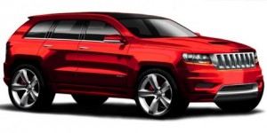 Nuevo boceto del Jeep Grand Cherokee SRT8
