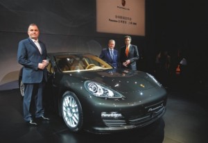Primera foto del Porsche Panamera desde Shanghai