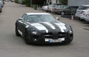 Más fotos espía del Mercedes SLS AMG, ya con menos camuflaje