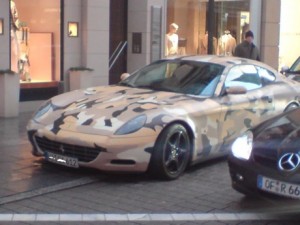 Ferrari 612 Scaglietti de camuflaje